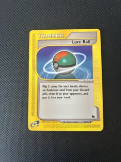 Pokemon Card Skyridge E Series Lure Ball 128/144 WOTC - Image 1