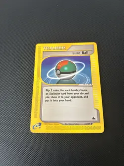 Pokemon Card Skyridge E Series Lure Ball 128/144 WOTC - Image 3