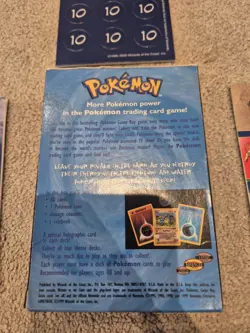 Pokemon Cards - Empty Blackout Theme Deck - Opened - Base Set - - Image 3