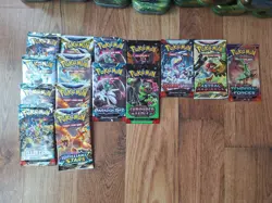 POKEMON CARD BOOSTER COLLECTION - 15 SEALED PACKS, PARADOX RIFT ETC - Image 2
