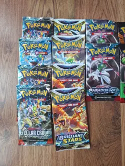 POKEMON CARD BOOSTER COLLECTION - 15 SEALED PACKS, PARADOX RIFT ETC - Image 3