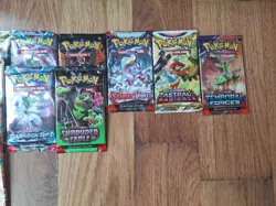 POKEMON CARD BOOSTER COLLECTION - 15 SEALED PACKS, PARADOX RIFT ETC - Image 4