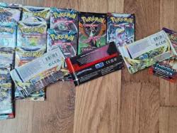 POKEMON CARD BOOSTER COLLECTION - 15 SEALED PACKS, PARADOX RIFT ETC - Image 5