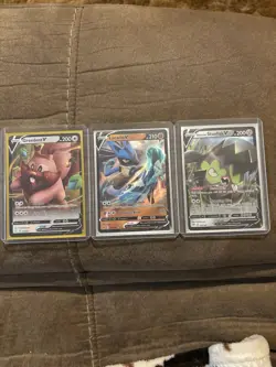 Pokemon V Card Lot 3 Cards - Image 1