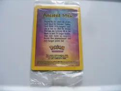 Ancient Mew Pokemon Un-opened Movie Promo Card - Still Sealed 2000 MINT - Image 4