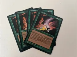 4x Magic the Gathering - Ice Age Thermokarst SP + Free Bonus MtG Cards! - Image 1