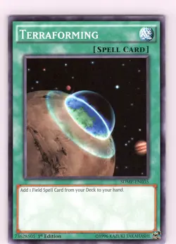 Yu-Gi-Oh TCG Terraforming SDMP-EN035 1st Edition Common Card NM - Image 1