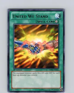 Yu-Gi-Oh TCG United We Stand BP01-EN043 1st Edition Regular Rare Card NM - Image 1