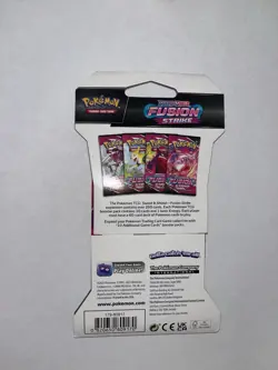 Pokemon TCG: Sword & Shield-Fusion Strike Sleeved Booster Pack - 10 Cards 820650809170 - Image 3