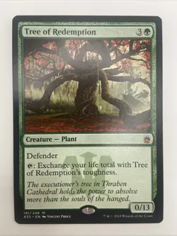 MTG Tree of Redemption - Masters 25 Magic the Gathering NM - Image 1