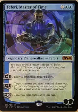 Teferi, Master of Time Core Set 2021 Foil - Image 1