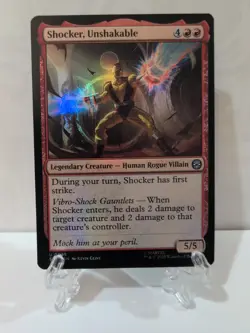 Shocker, Unshakable Marvel's Spider-Man Foil - Image 1