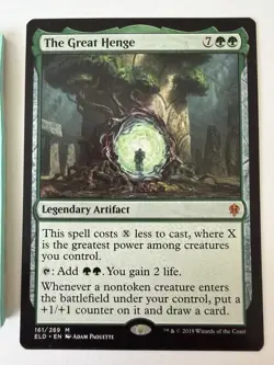 MTG The Great Henge Throne of Eldraine MYTHIC NM nonfoil EDH Staple - Image 2