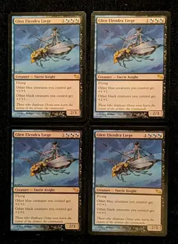 2008 Magic MTG Shadowmoor Glen Elendra Liege x4 NM8 - Image 1