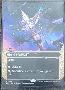 MTG High Market (0018) (Borderless) Edge of Eternities: Stellar Sights Regular - Image 1