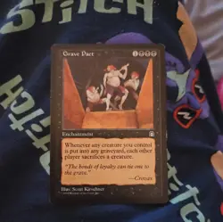 MTG Grave Pact Stronghold - Image 1