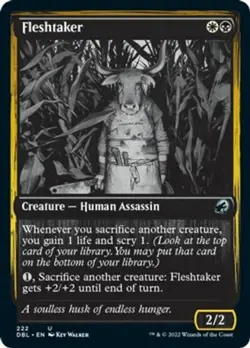 Fleshtaker Light Play, English Magic the Gathering MTG Innistrad: Double Feature - Image 1