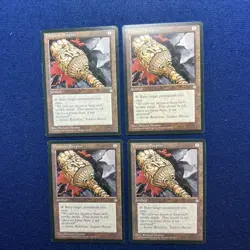 MTG Ice Age Set Playset Four Despotic Scepter 3 Mint to NM 1 LP 1995 release - Image 1