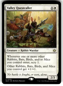 Valley Questcaller Bloomburrow Regular MTG - Image 1