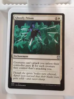 Ghostly Prison Commander: Kaldheim Mtg - Image 1