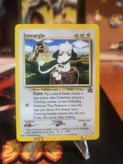(Sw) Smeargle 32 Pokemon TCG WOTC Black Star Promo LP - Image 1