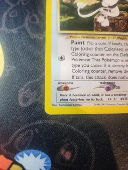 (Sw) Smeargle 32 Pokemon TCG WOTC Black Star Promo LP - Image 4
