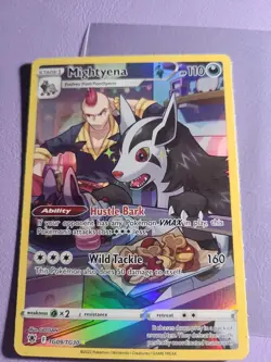 Pokemon TCG Mightyena Sword & Shield - Astral Radiance TG09/TG30 Holo Rare NM - Image 1