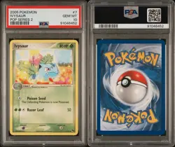 PSA 10 IVYSAUR 7/17 POP SERIES 2 POKEMON 2005 ENGLISH - Image 1