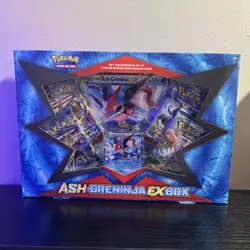 Pokemon TCG Ash-Greninja EX Box Unopened Sealed RARE - Image 1