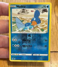 Pokemon TCG Mudkip Fusion Strike 062/264 Reverse Holo Common NM/M - Image 1
