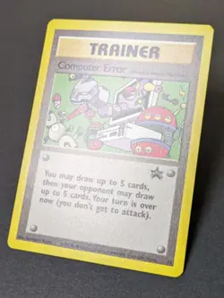 Computer Error (Rocket's Secret Machine) WOTC Black Star Promo Pokemon PL - Image 3