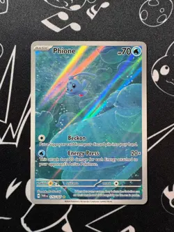 Phione 175/167 Pokemon TCG S&V Twilight Masquerade Illustration Rare English - Image 1