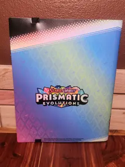 Pokemon TCG Prismatic Evolutions Eevee Binder NEW - Binder Only - Image 2
