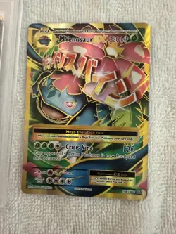 2016 Pokemon XY Evolutions FA/M Venusaur EX w PSA 9 and FULL ART 100 lot of 2 - Image 3