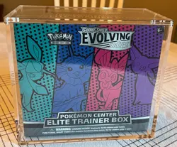 SWSH Evolving Skies POKEMON CENTER ETB Elite Trainer Box SEALED (Case Included) - Image 1
