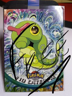 1999 Topps RAINBOW FOIL Caterpie Pokemon TV #10 Rare - Plus Bonus Add on 🔥🔥🔥 - Image 4