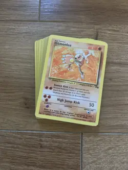 Pokemon TCG Fossil Bundle Including Hitmonlee Rare | Great condition - Image 1