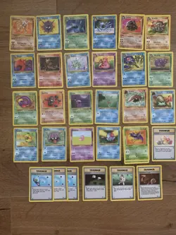 Pokemon TCG Fossil Bundle Including Hitmonlee Rare | Great condition - Image 2