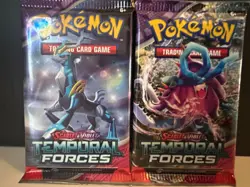 2X Pokemon TCG Temporal Forces Booster Packs - Brand New, Unweighed, Lot - Image 1