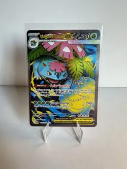 Mega Venusaur ex 155/132 Pokemon TCG Mega Evolution Full Art Rare - Image 1