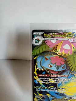 Mega Venusaur ex 155/132 Pokemon TCG Mega Evolution Full Art Rare - Image 4