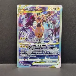 Zeraora VSTAR GG43/GG70 Crown Zenith Galarian Gallery Full Art Pokemon - Image 1