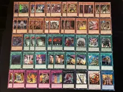 Yu-Gi-Oh Complete SIX SAMURAI DECK- SECRET- FUMA- KAGEKI-GENBA- DO + Extra Bonus - Image 1