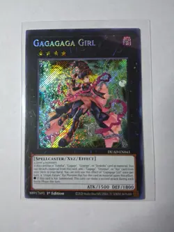 Gagagaga Girl Secret Rare DUAD-EN043 Yugioh - Image 1