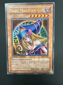 🔥 YUGIOH • DARK MAGICIAN GIRL • ULTRA RARE • RDS-ENSE2 • LIMITED/E • NM 🔥 - Image 1