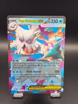 Mega Abomasnow ex 036/132 Mega Evolution Holo 2025 Pokemon TCG Card NM - Image 1