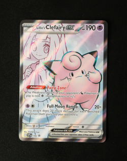 Pokemon Card TCG - Lillie's Clefairy EX SVP 195 - Black Star Promo - NM ⭐ - Image 1