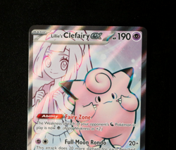 Pokemon Card TCG - Lillie's Clefairy EX SVP 195 - Black Star Promo - NM ⭐ - Image 2