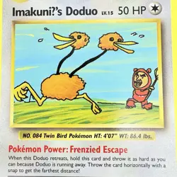 Pokemon TCG ImakuniU's Doduo 112/108 XY Evolutions (Non-holo) Secret Rare Card - Image 3