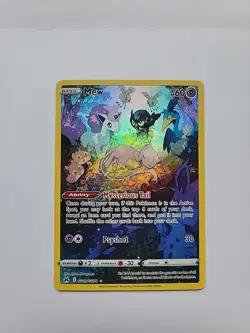 Pokemon Mew TCG Ultra Rare Holo Card Crown Zenith: Galarian Gallery #GG10/GG70 - Image 1